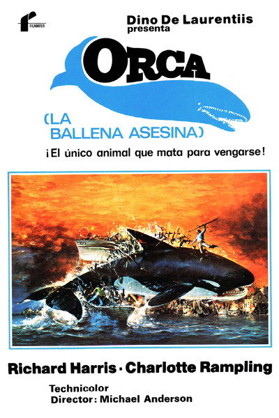 Póster de Orca, la ballena asesina