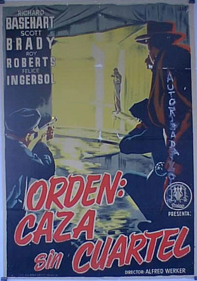 Póster de Orden: Caza sin cuartel