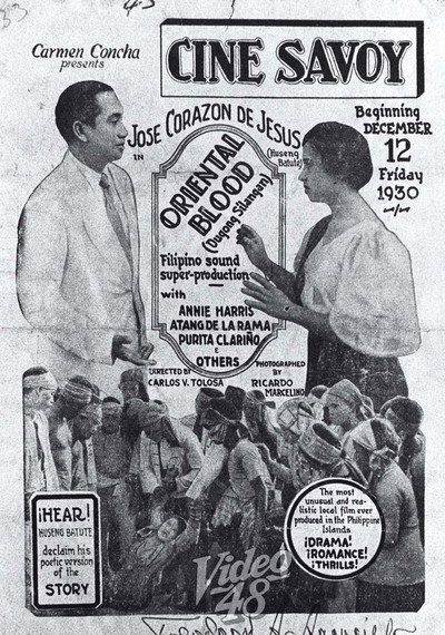 Póster de Oriental Blood