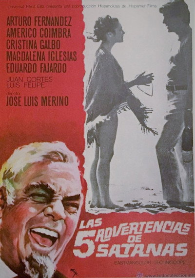Póster de Os 5 Avisos de Satanás