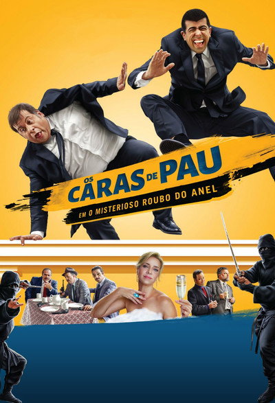 Póster de Os Caras de Pau em O Misterioso Roubo do Anel