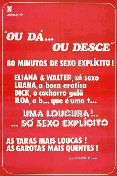 Póster de Ou dá... ou desce