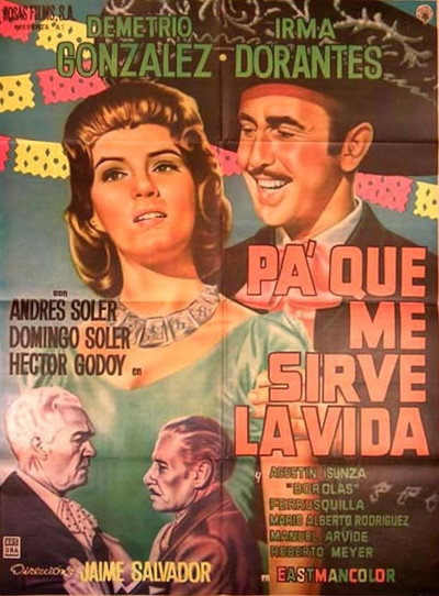 Póster de Pa' qué me sirve la vida