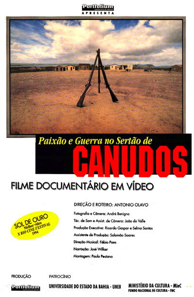 Póster de Paixão e Guerra no Sertão de Canudos