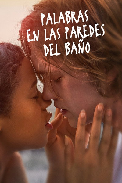 Póster de Palabras en las paredes del baño