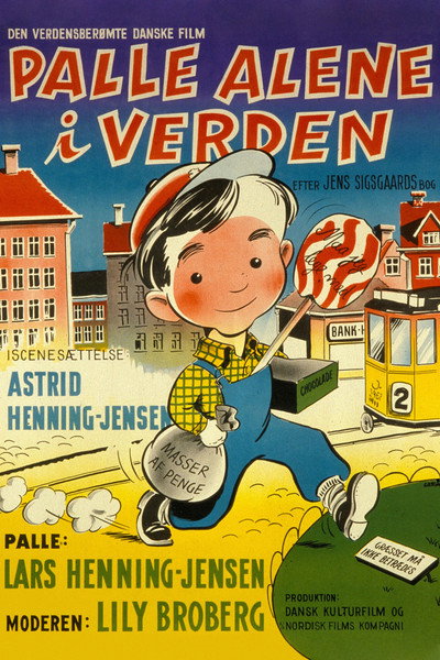 Póster de Palle alene i verden