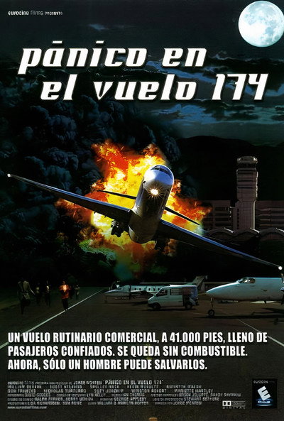 Póster de Pánico en el vuelo 174