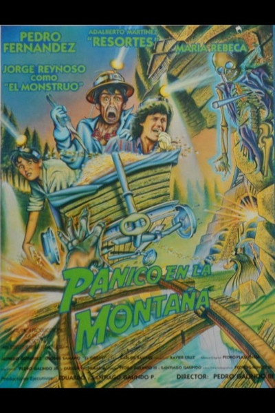 Póster de Pánico en la montaña