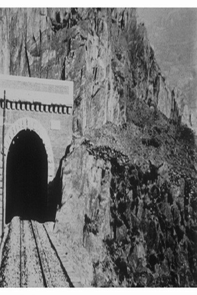 Póster de Panorama de la ligne de Cauteréts: Le tunnel