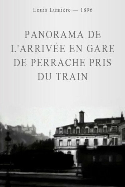 Póster de Panorama de l'arrivée en gare de Perrache pris du train