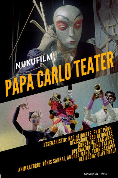 Póster de Papa Carlo teater