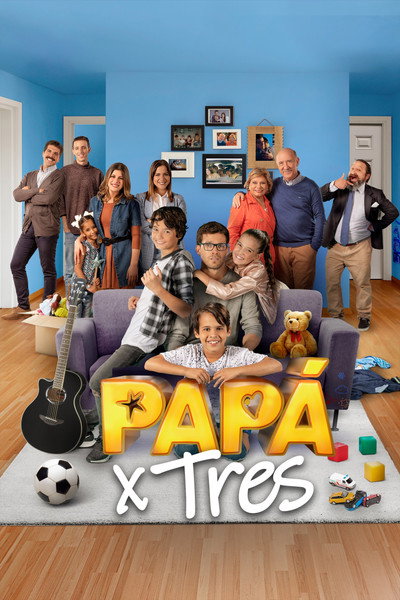 Póster de Papá X Tres