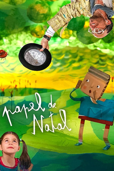 Póster de Papel de Natal