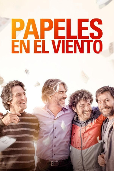 Póster de Papeles en el viento