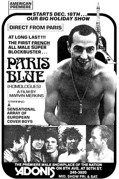 Póster de Paris Blue