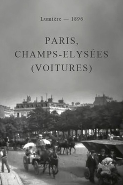 Póster de Paris, Champs-Elysées (voitures)