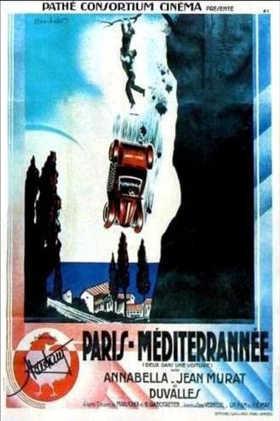 Póster de París-Mediterráneo