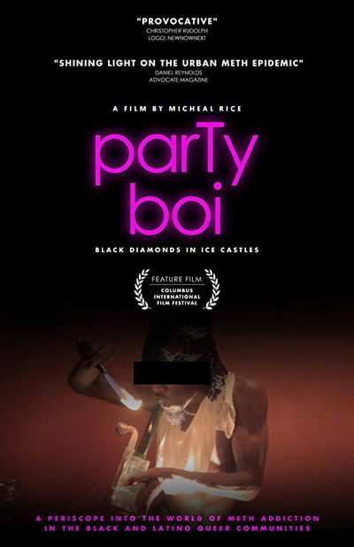 Póster de parTy boi, black diamonds in ice castles