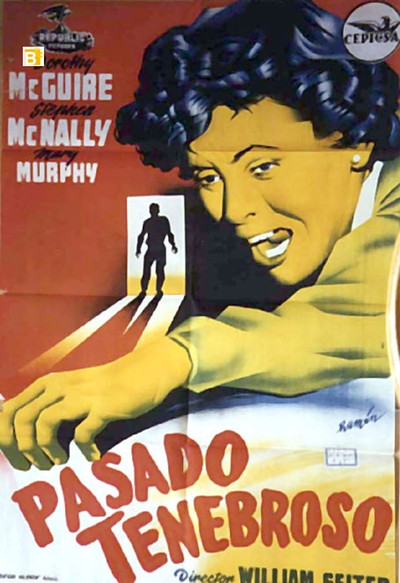 Póster de Pasado tenebroso