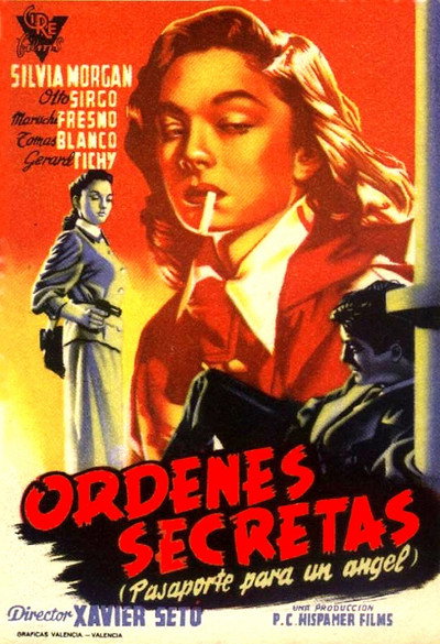 Póster de Pasaporte para un ángel (Órdenes secretas)