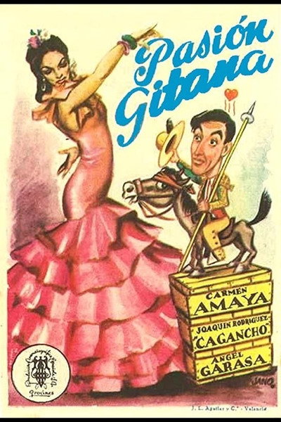 Póster de Pasión gitana