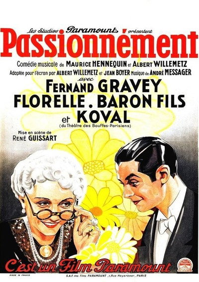 Póster de Passionnément