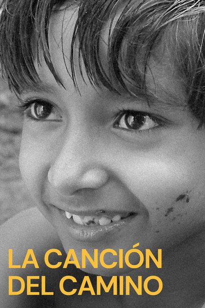 Póster de Pather Panchali (La canción del camino)