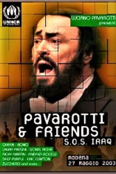 Póster de Pavarotti & Friends for Irak