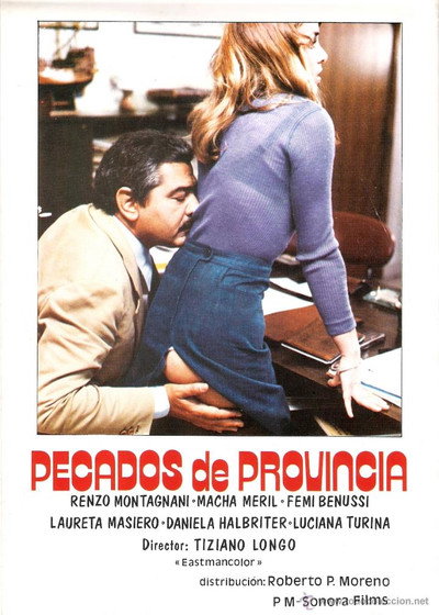 Póster de Pecados de provincia