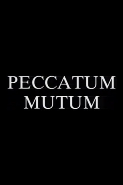 Póster de Peccatum Mutum (The Silent Sin)