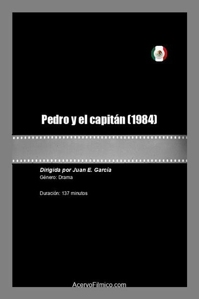 Póster de Pedro y el capitán