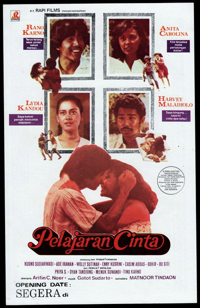Póster de Pelajaran cinta