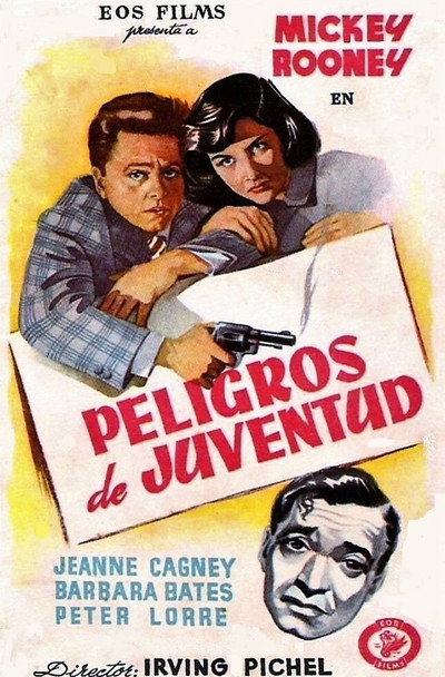 Póster de Peligros de juventud