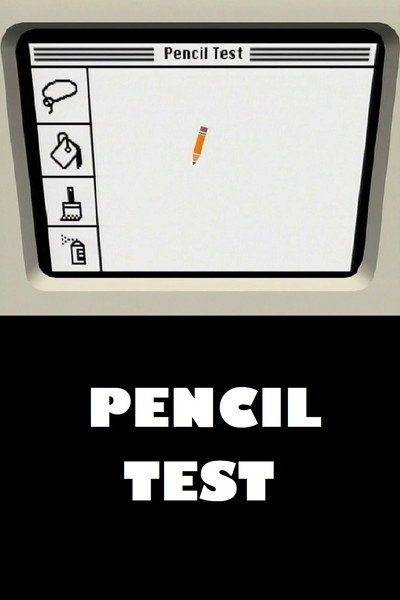 Póster de Pencil Test