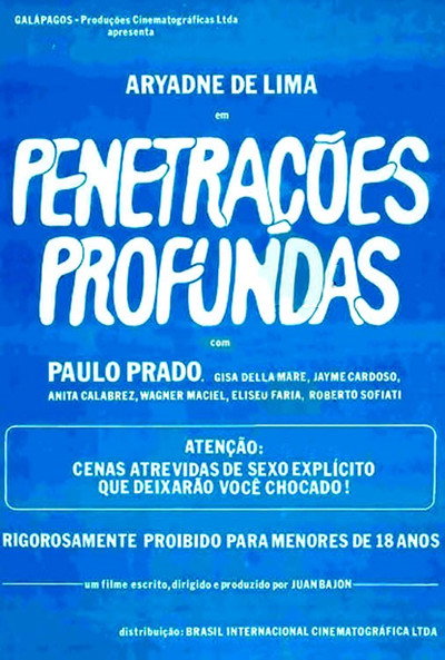 Póster de Penetrações Profundas