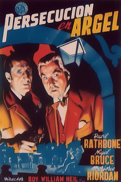 Póster de Persecución en Argel