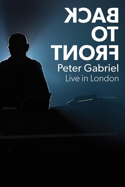 Póster de Peter Gabriel: Back to Front