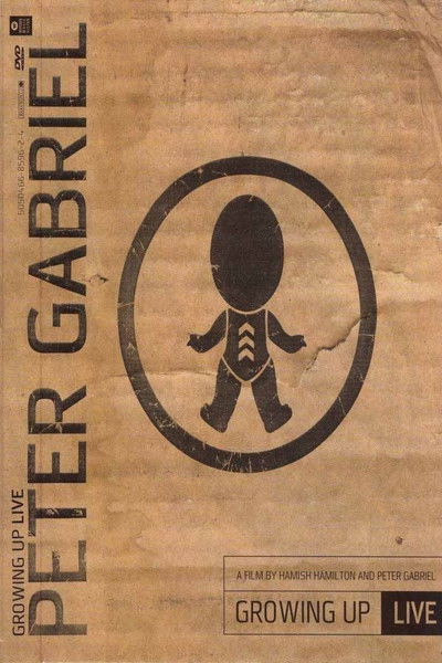 Póster de Peter Gabriel: Growing Up Live