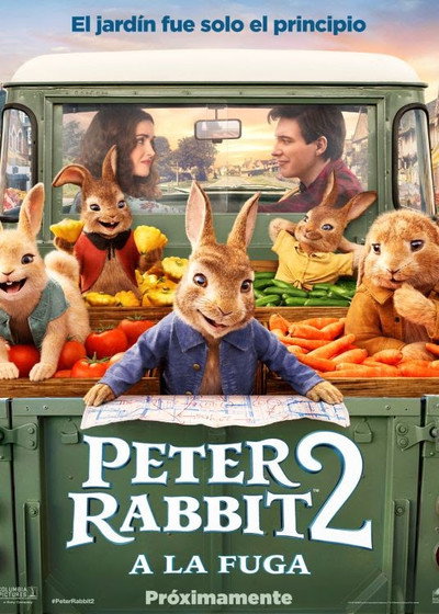 Póster de Peter Rabbit 2: A la fuga