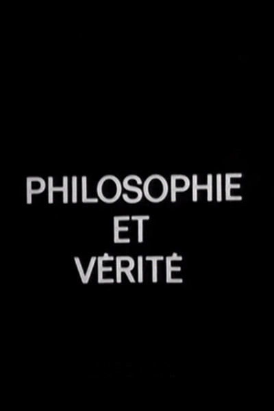 Póster de Philosophie et vérité
