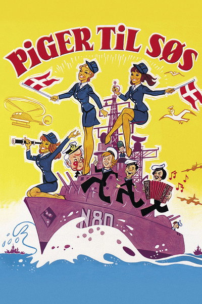 Póster de Piger til søs