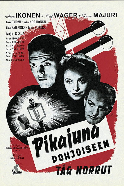 Póster de Pikajuna pohjoiseen