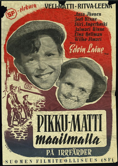 Póster de Pikku-Matti maailmalla