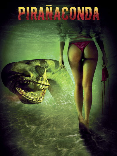 Póster de Pirañaconda