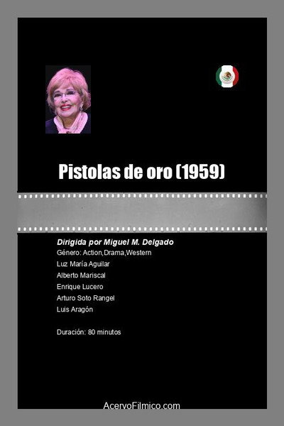 Póster de Pistolas de oro