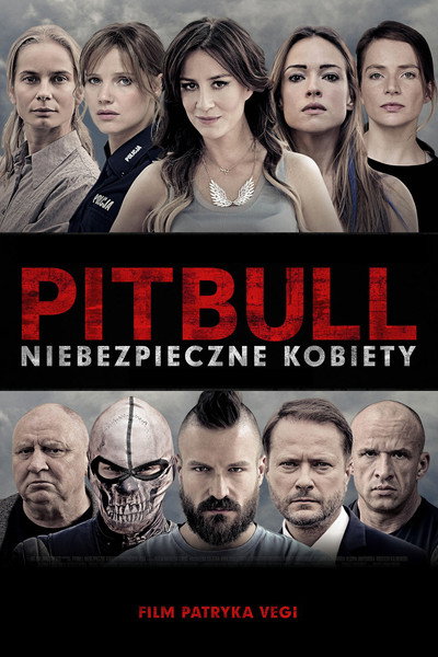 Póster de Pitbull. Niebezpieczne kobiety