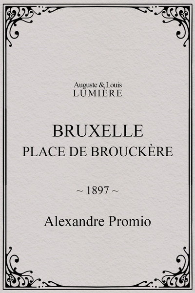 Póster de Place de Brouckère