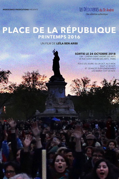 Póster de Place de la République, printemps 2016