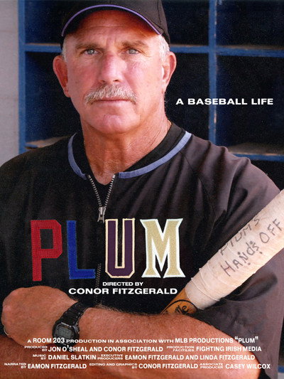 Póster de Plum: A Life in Baseball