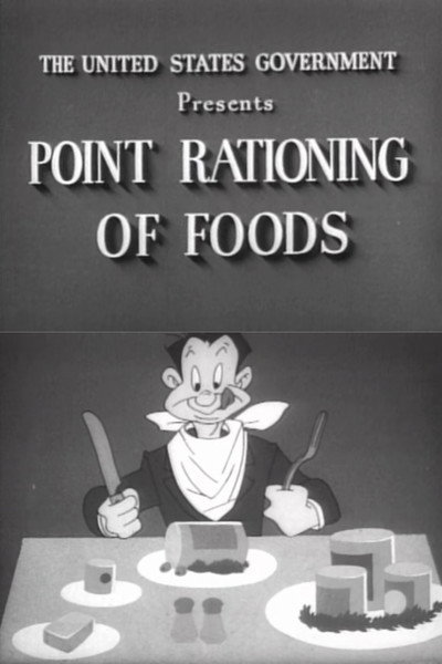 Póster de Point Rationing of Foods
